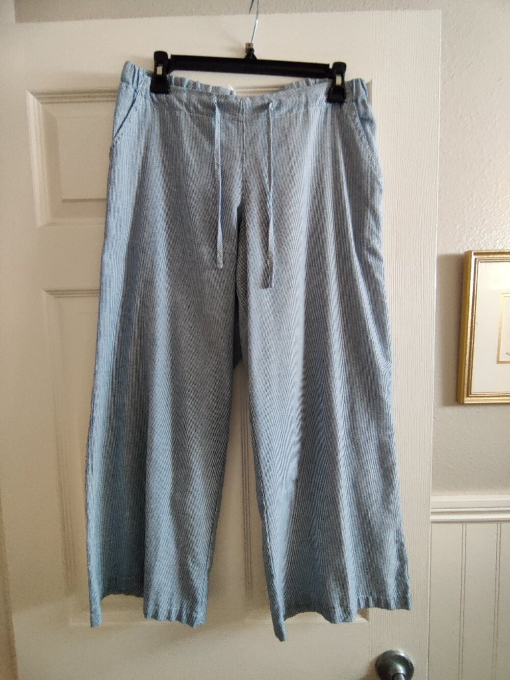 4Our Dreamers SZ-S Cotton Blend Wide Leg Pants Breezy Lightweight